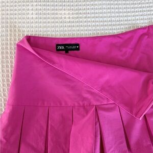 Zara Fuchsia A-Line Skirt
